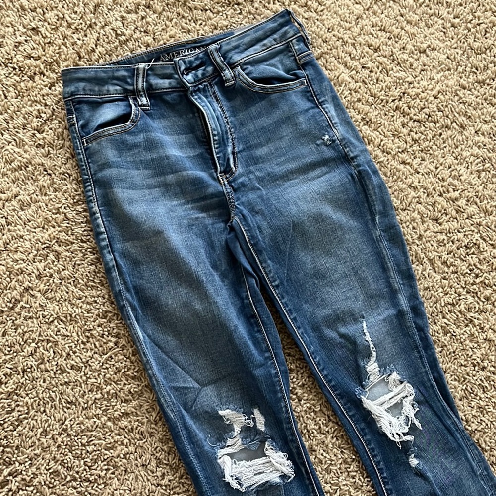 American eagle high rise jeans